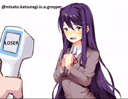 Doki Doki Loser GIF