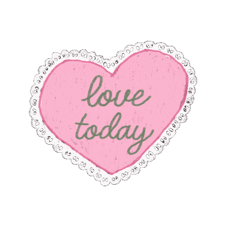 Heart Lace Sticker