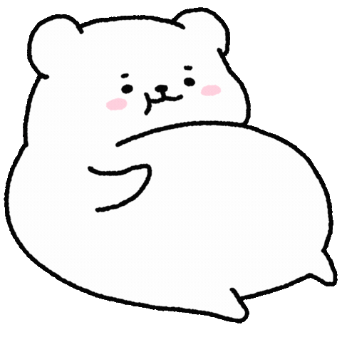 Bear Belly Sticker