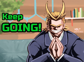 Keep Going My Hero Academia GIF
