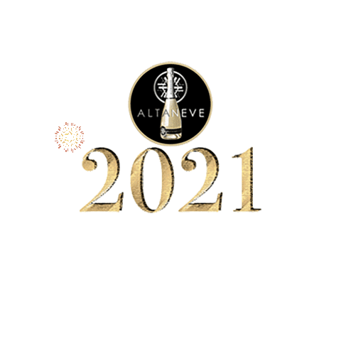 Happy New Year Rose Sticker by Altaneve