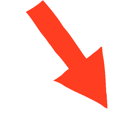 Red Arrow Look Sticker for iOS & Android | GIPHY