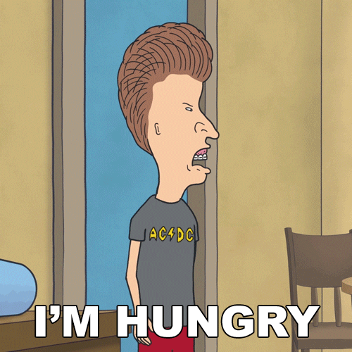 Im Hungry Beavis And Butthead GIF by Paramount+