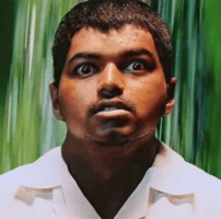 Shocked Vijay GIF