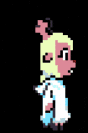 Scared Deltarune GIF