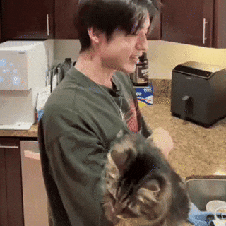 Cat Eaj GIF