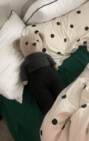 Tired In Bed GIF
