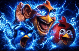 Angry Birds Listening GIF
