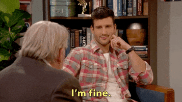 Im Fine Parker Young GIF by CBS