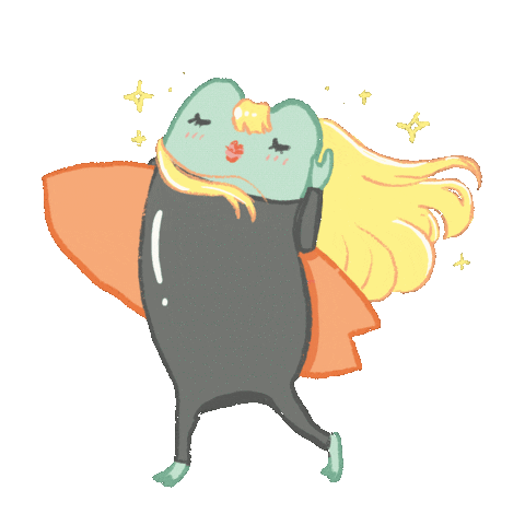 Frog Sticker