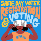Same Day Voter Registration - Nevada