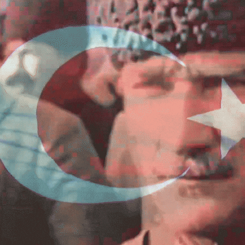 Giphy - Mustafa Kemal Ataturk Flag GIF by TRT