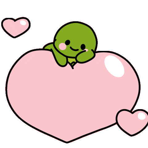Heart Love Sticker by Kibbi