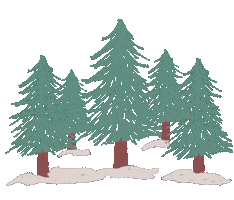 Snow Holiday Sticker