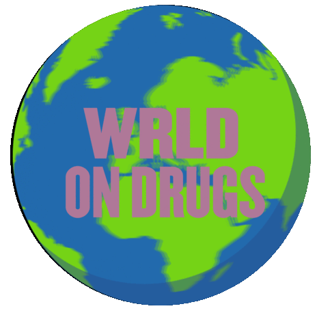 Juicewrld Worldondrugs Sticker
