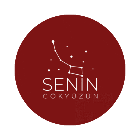 Senin Gökyüzün Sticker
