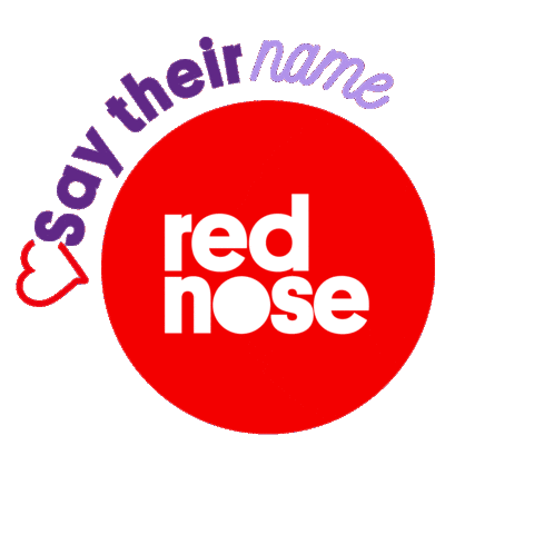 Red Nose Loss Sticker by Red Nose Australia