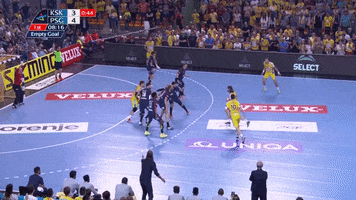 champions league goal GIF by EHF
