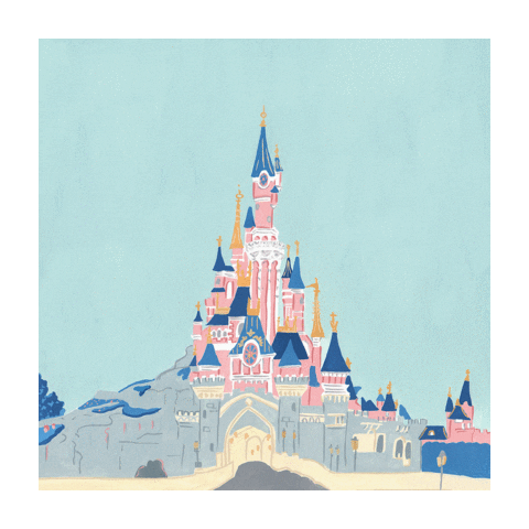 Disneyland Paris Fireworks Sticker