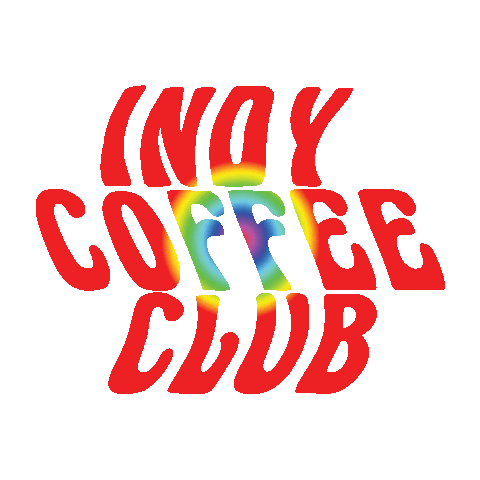 Indy Coffee Club Sticker