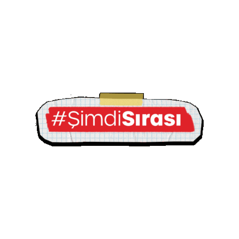 Şimdi Sırası Sticker by Bahçeşehir Koleji