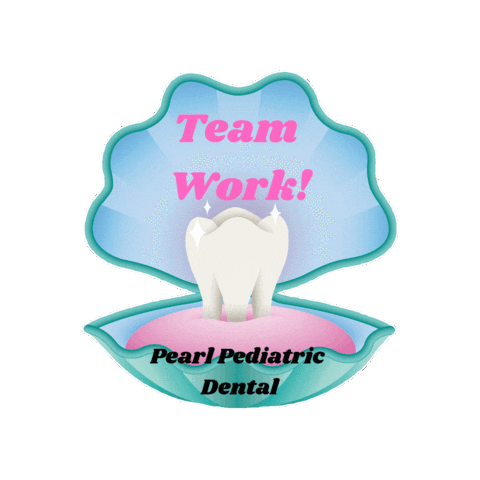 Teeth Dentist Sticker by Pearl Pediatric Dental