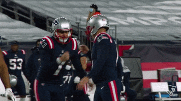 Field Goal Fist Bump GIF by New England Patriots