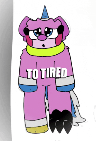 Tired GIF