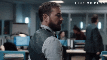 Martin Compston Reaction GIF by Line of Duty