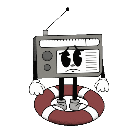 Radio Rettungsring Sticker by egoFM