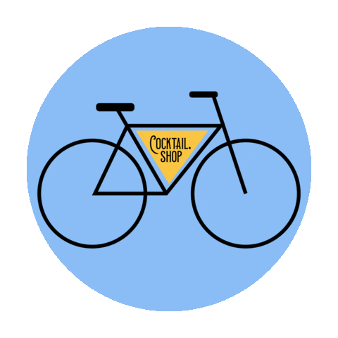Bike Delivery Sticker by Cocktail.Shop