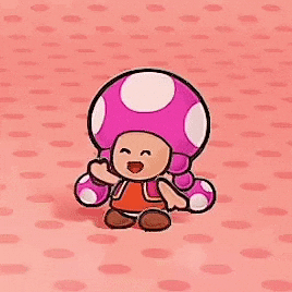 Super Mario Pink GIF