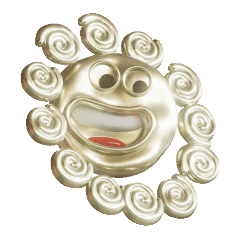 Happy 3D Sticker