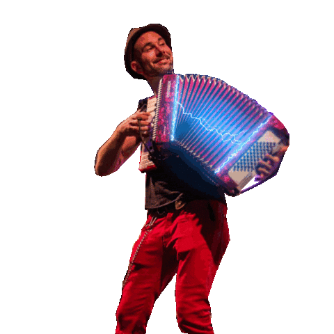 Akkordion Quetsch Sticker