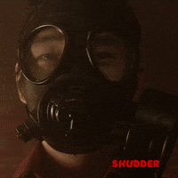 horror gas mask GIF by Shudder
