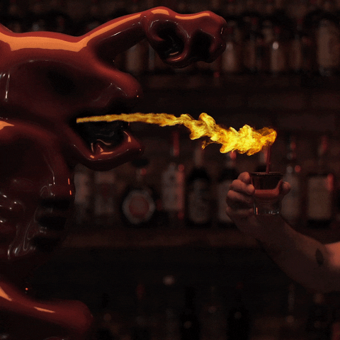Happy Birthday Shots GIF by Fireball Whisky