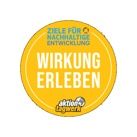 Sticker by Aktion Tagwerk