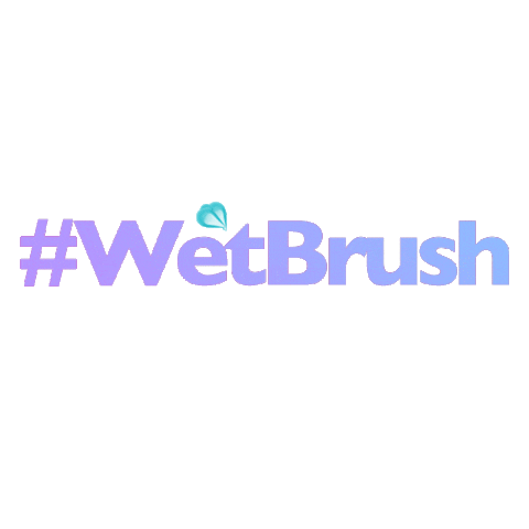 Brushes Go Green Sticker by WetBrush