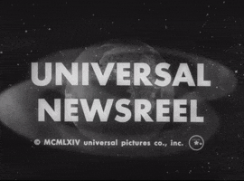 Universal Newsreel Logo GIF by US National Archives