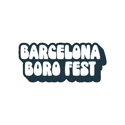 BarcelonaBoroFest Sticker
