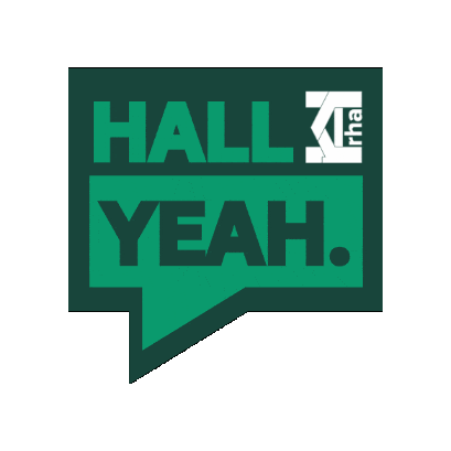 MSU Residence Halls Association Sticker