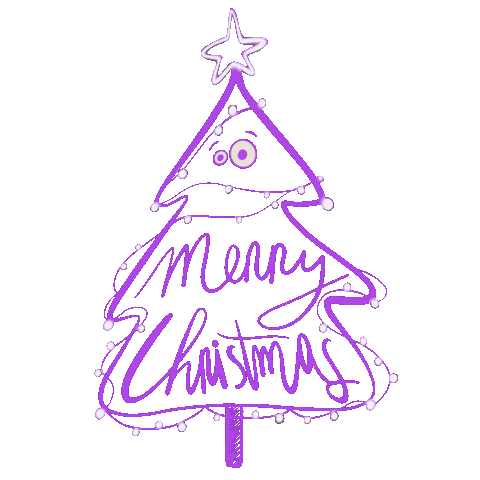 Merry Christmas Sticker by Valeria Weerasinghe