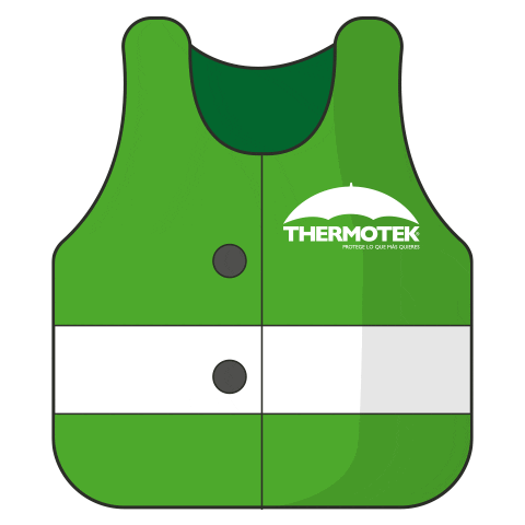 Construction Jacket Sticker by Grupo Thermotek