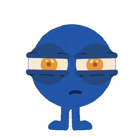 Rolling Eyes Eye Roll Sticker