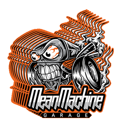 MeanMachine Sticker