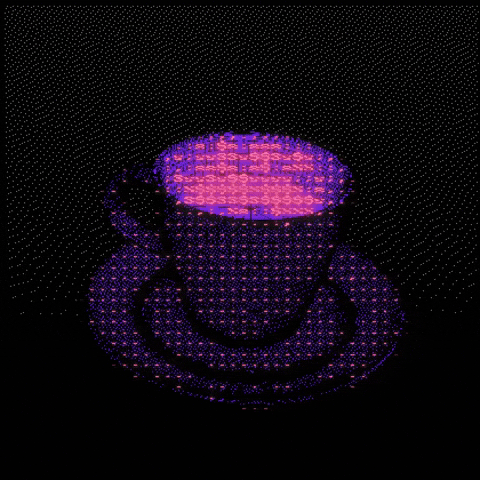 Coffee Glitch GIF