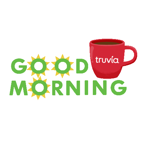 Wake Up Coffee Sticker by Truvia