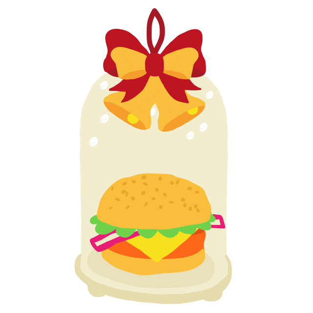 Bioburger Sticker