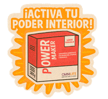 Power Musculo Sticker by OMNILIFE