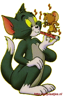 Tom And Jerry Cat Sticker by continuumizm
